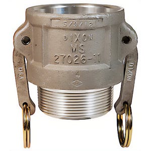 Dixon® 150-B-AL 1-1/2 in Fem Coupler x Male NPT Alum