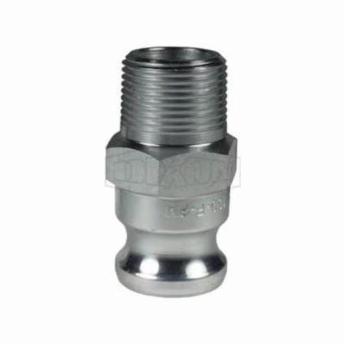 Dixon® 150-F-PM Boss-Lock™ Type F Cam and Groove Adapter, 1-1/2 in, Male Adapter x MNPT, Malleable Iron, Domestic