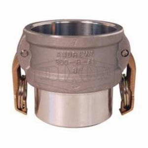 Dixon® 300DWBPSTAL Cam and Groove Coupler, 3 in Nominal, Butt Weld x SCH 40 Pipe End Style, Aluminum, Domestic
