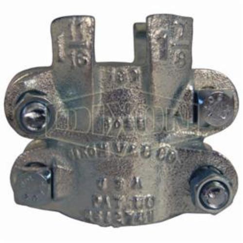 Dixon® 375 Boss™ 4-Bolt Clamp, 3-32/64 to 3-48/64 in Nominal, Iron Band, Domestic