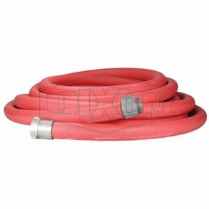Dixon® 15B15-100RBF Non-Collapsible Fire and Utility Hose, 1-1/2 in, NST (NH), 100 ft L, 200 psi Working, Domestic