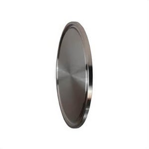 Dixon® Solid End Cap, Fitting/Connector Type: Cap, 1 x 1-1/2 in Nominal Size, Clamp, 304 Stainless Steel, 63/64 in L x 1/4 in W, Domestic