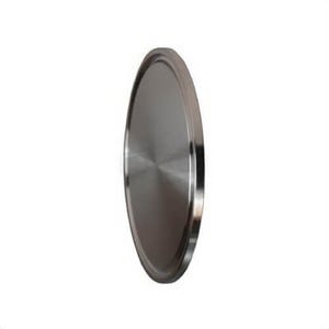 Dixon® Solid End Cap, Fitting/Connector Type: Cap, 6 in Nominal Size, Clamp, 304 Stainless Steel, 6-37/64 in L x 7/16 in W, Domestic