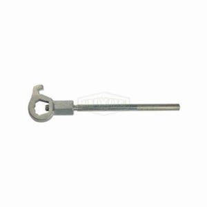 Dixon® 189 Heavy Duty Adjustable Hydrant Wrench, 18 in OAL, Steel, Plated