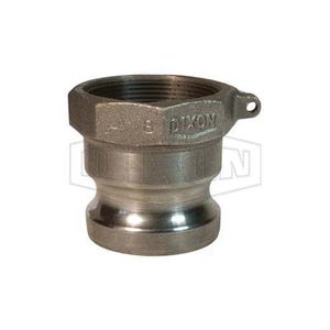 Dixon® 200-A-MI Boss-Lock™ Type A Cam and Groove Adapter, 2 in, Male Adapter x FNPT, Malleable Iron