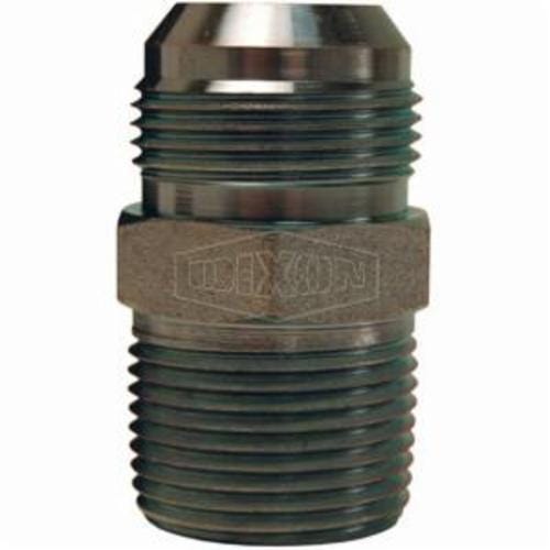 Dixon® 2404-16-12 Hydraulic Adapter, 1-5/16-12 x 3/4-14 Nominal, 37°  Male Flare x MNPT, Steel, Domestic