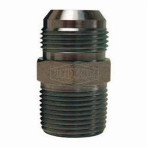 Dixon® 2404-6-6 Adapter, 9/16-18 x 3/8-18 Nominal, 37° Male JIC Flare x Male NPTF, Steel