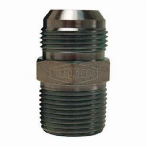 Dixon® 2404-8-4 Adapter, 3/4-16 x 1/4-18 Nominal, 37° Male JIC Flare x Male NPTF, Steel