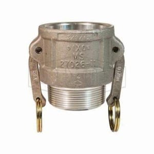 Dixon® 250-B-AL Type B Cam and Groove Coupler, 2-1/2 in Nominal, Female Coupler x MNPT End Style, Aluminum