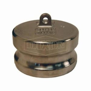 Dixon® 250-DP-SS Boss-Lock™ Type DP Cam and Groove Dust Plug, 2-1/2 in Nominal, 316 Stainless Steel, Domestic