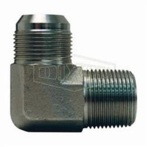 Dixon® 2501-10-8 Tube Elbow, 7/8-14 x 1/2-14 Nominal, 37° Male JIC Flare x Male NPTF, Steel