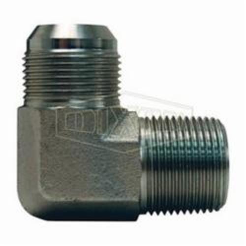 Dixon® 2501-8-12 Tube Elbow, 3/4-16 x 3/4-14 Nominal, 37°  Male JIC Flare x Male NPTF, Steel