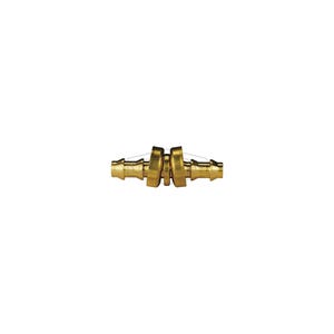 Dixon® 2961212CBC Hose Mender with Brass Cap, 3/4 in, Push-On Hose Barb, -40 to 212°F