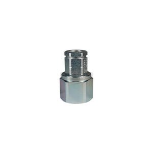 Dixon® 2CVVFM1415 DQC CVV European Interchange Female Coupler, M14 x 1.5 Nominal, Female Metric, Steel