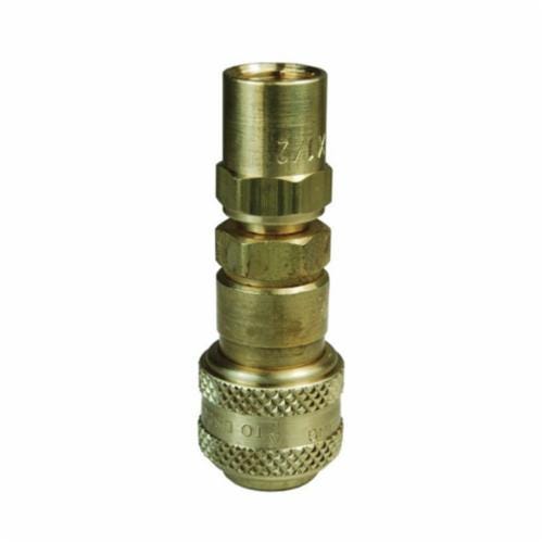 Dixon® 2DK3-B DF Series Industrial Automatic Interchange Quick Disconnect Pneumatic Reusable Coupler, 3/8 x 11/16 in Nominal