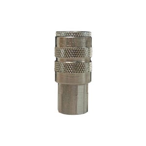 Dixon® 2FF2-S DF Series Industrial Female Quick Connect Coupler, 1/4-18 Nominal, Quick Disconnect Coupler x NPTF, 300 psi Pressure