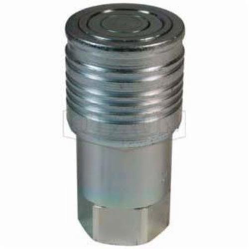 Dixon® 2HTF2 HT Series Flush Face Coupling, 1/4-18 Nominal, FNPT, Steel
