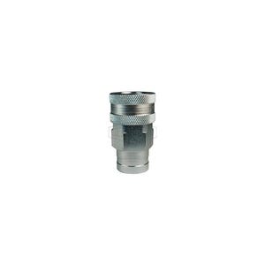 Dixon® 2KOF2 DQC K Interchange Female Coupler, 7/16-20 Nominal, Female O-Ring Boss™ End Style, Steel