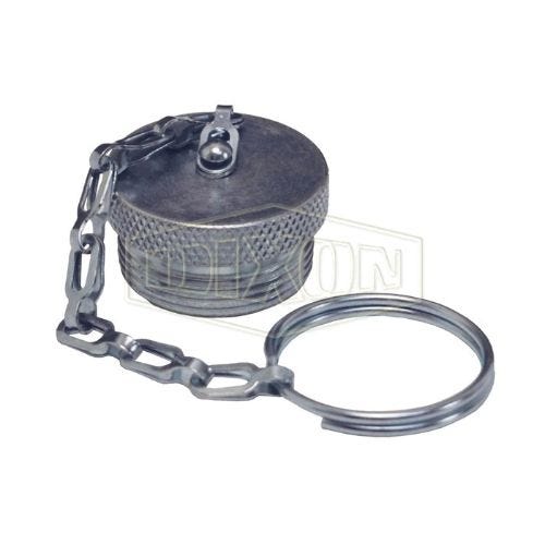 Dixon® 2TDP Enerpac 3000 Screw Type Interchange Dust Plug, 1/4 in Nominal, Steel, Domestic