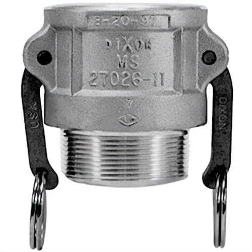 Dixon® 300-B-AL 3 in Alum Fem Coupler x Male NPT