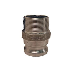 Dixon® 300-F-AL Boss-Lock™ Type F Cam and Groove Adapter, 3 in, Male Adapter x MNPT, Aluminum
