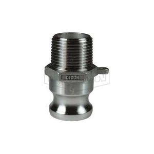 Dixon® 300-F-SS Boss-Lock™ Type F Cam and Groove Adapter, 3 in, Male Adapter x MNPT, 316 Stainless Steel