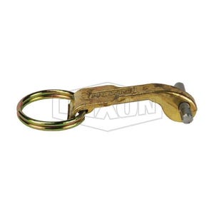 Dixon® 300-HRP-BR Cam and Groove Handle, Brass