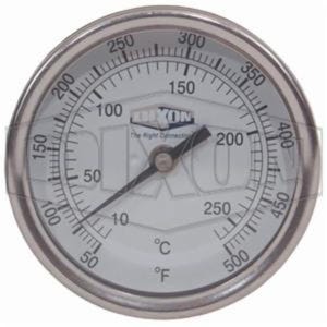 Dixon® 30025104 Model 30 Thermometer, 50 to 500°F, 1 % Accuracy, 1/2 in MNPT Connection