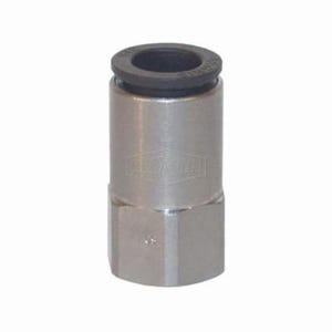Legris by Dixon® 30146011 Push-In Connector, 1/8 x 3/8 in Nominal, FNPT x Tube, 290 psi Pressure, Brass/Nylon, Domestic