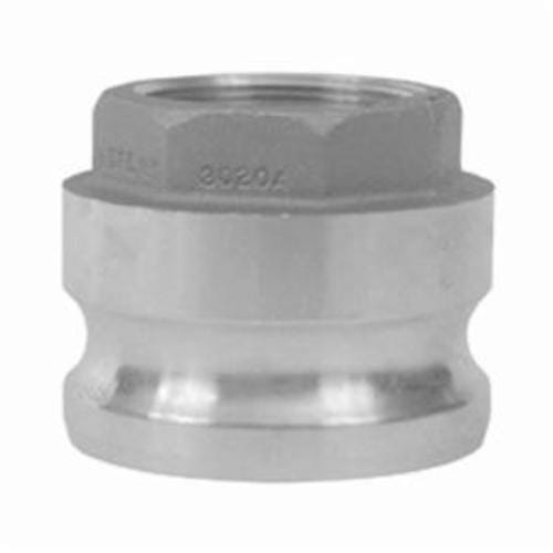 Dixon® 3040-A-AL Type A Cam and Groove Reducing Coupler, 4 x 3 in Nominal, Male Adapter x FNPT End Style, Aluminum, Domestic