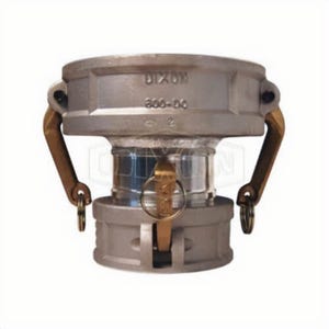 Dixon® 3040-DD-AL Cam and Groove Spool Coupler, 3 x 4 in Nominal, Coupler End Style, Aluminum, Domestic