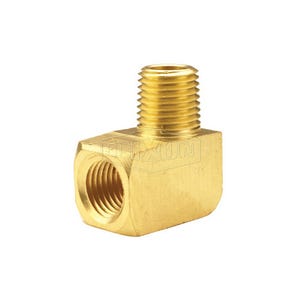 Dixon® 3040404C Street Elbow, 1/4 in Nominal, MNPT x FNPT End Style, Brass, Domestic