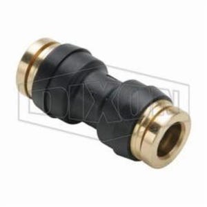 Legris by Dixon® 31066200DOT Push-In Union, 1/2 in Nominal, Tube, 250 psi Pressure, Brass, Domestic