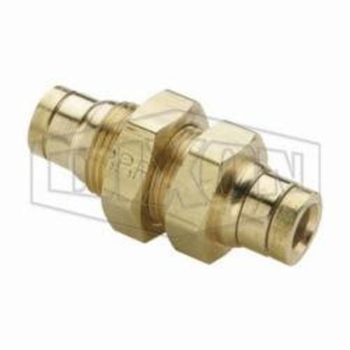 Legris by Dixon® 31166000DOT Bulkhead Push-In Union, 3/8 in Nominal, Tube, 250 psi Pressure, Composite, Domestic