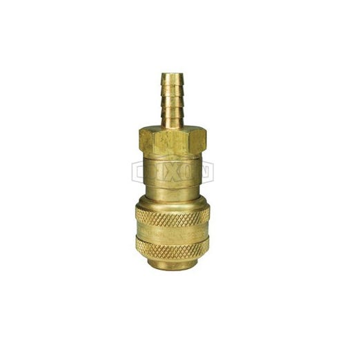 Dixon® 3DS4-B Industrial Quick Connect Coupler, 3/8 in Nominal, Quick Disconnect Coupler x Standard Hose Barb, 300 psi Pressure