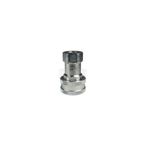 Dixon® 3HOF4 DQC H Industrial Interchange Poppet Valve Female Coupler, 3/4-16 Nominal, Female O-Ring Boss™ End Style, Steel
