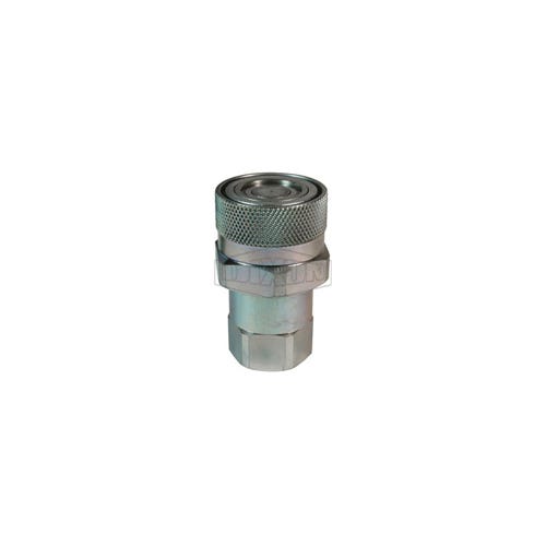 Dixon® 3VEPBF4 DQC VEP Female Coupler, 1/2-14 Nominal, Female BSPP, Steel, Domestic