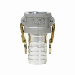 Dixon® 400-C-AL Type-C Cam and Groove Coupler, 4 in Nominal, Female Coupler x Hose Shank End Style, Aluminum, Domestic