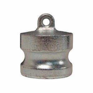 Dixon® 400-DP-PM Boss-Lock™ Type DP Cam and Groove Dust Plug, 4 in Nominal, Malleable Iron, Domestic
