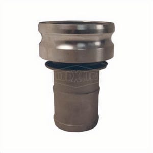 Dixon® 4030-E-AL Type E Cam and Groove Reducing Coupler, 4 x 3 in Nominal, Male Adapter x Hose Shank End Style, Aluminum, Domestic