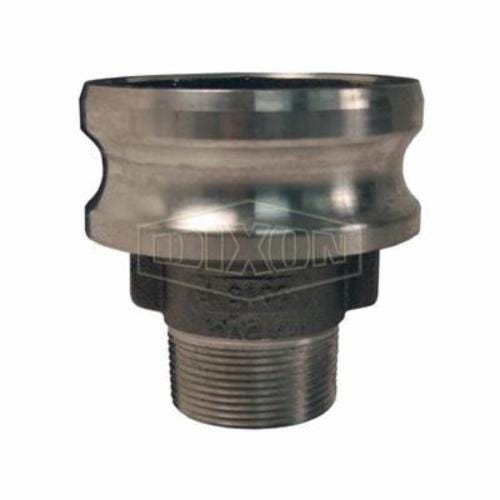 Dixon® 4030-F-AL Type F Cam and Groove Reducing Adapter, 3 x 4 in, Male Adapter x MNPT, Aluminum, Domestic