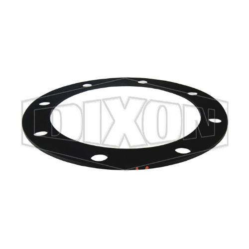 Dixon® 40364BL Gasket with (2) Orange Stripe, Baylast™, 3 in Nominal, 7-1/4 in OD x 1/8 in Thick