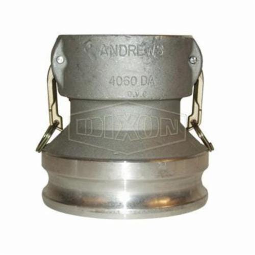 Dixon® 4060-DA-AL Type DA Cam and Groove Reducing Coupler, 6 x 4 in Nominal, Coupler x Adapter End Style, Aluminum, Domestic