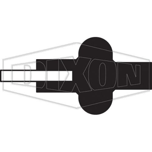 Dixon® 40MPS-U200 Clamp Screened Gasket, 2 in Nominal, Buna-N, Domestic