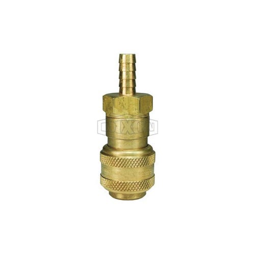 Dixon® 4DS3-B Industrial Quick Connect Coupler, 1/2 in Nominal, Quick Disconnect Coupler x Standard Hose Barb, 300 psi Pressure