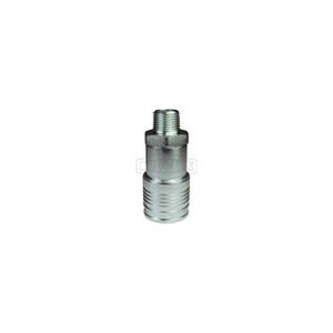 Dixon® 4HTM4 DQC HT Flushface Male Coupler, 1/2-14 Nominal, Male NPTF, Steel