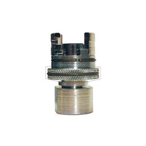 Dixon® 4PF6-FS Dual-Lock™ P Series Thor Interchange Quick Disconnect Coupler x FNPT with Knurled Flanged Sleeve, 3/4 in Nominal