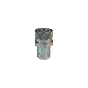 Dixon® 4VEPBF4 DQC VEP Female Coupler, 1/2-14 Nominal, Female BSPP, Steel, Domestic