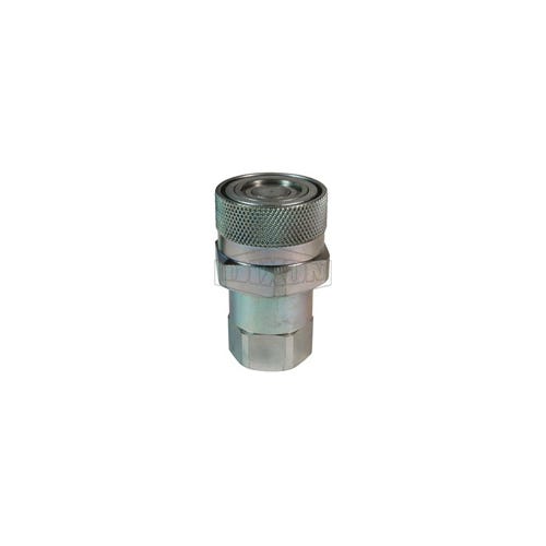 Dixon® 4VEPOF6 DQC VEP Female Coupler, 1-1/16-12 Nominal, Female O-Ring Boss™ End Style, Steel, Domestic