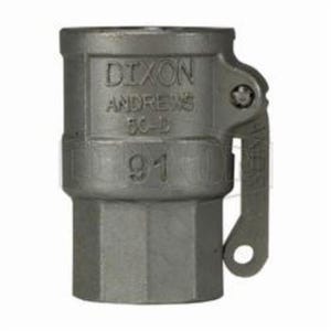 Dixon® 50-D-SS Type D Cam and Groove Coupler, 1/2 in Nominal, Female Coupler x FNPT End Style, 316 Stainless Steel, Domestic